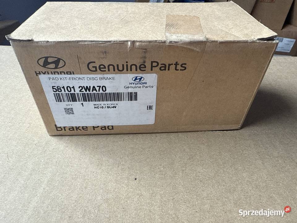 Oryginalny zestaw przednich klocków hamulcowych Oborniki