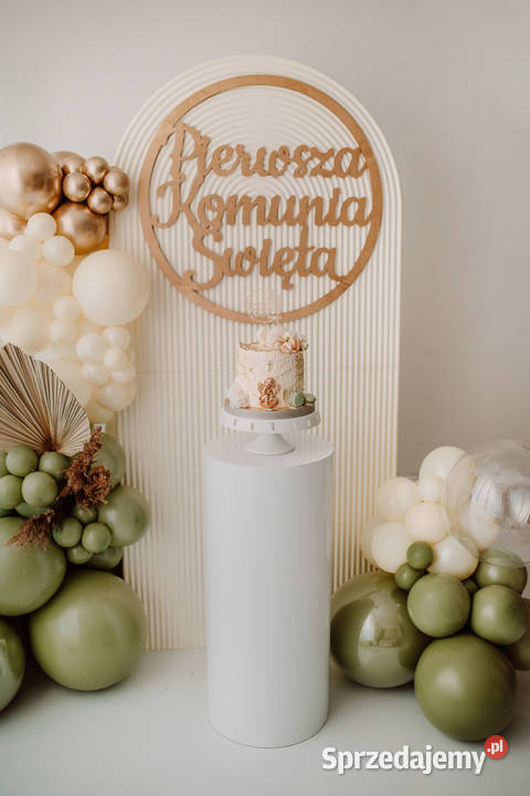 Balonowa Ścianka Komunia Święta Katowice