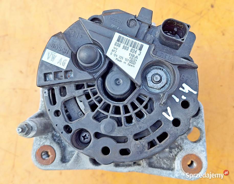 AUDI SEAT SKODA VW ALTERNATOR 14 036903024J mazowieckie Radom sprzedam