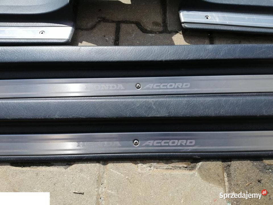 HONDA ACCORD VI 2000 NAKŁADKI NA PROGI KOMPLET osobowe Wyposażenie wnętrza Kozubszczyzna