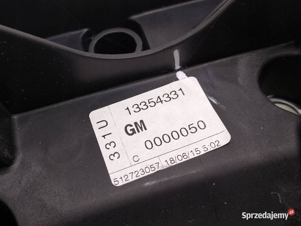 PEDAŁ HAMULCA SPRZĘGŁA GAZU KOMPLET 13354331 Pedały świętokrzyskie