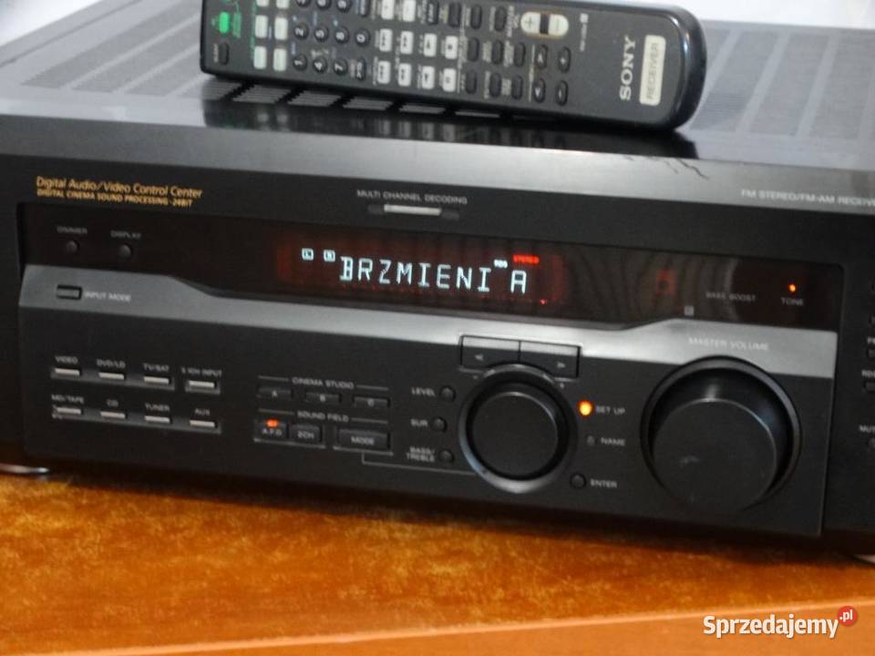 Amplituner Sony STRDE445 pilot mocny WYSYŁKA Amplitunery Jasło sprzedam