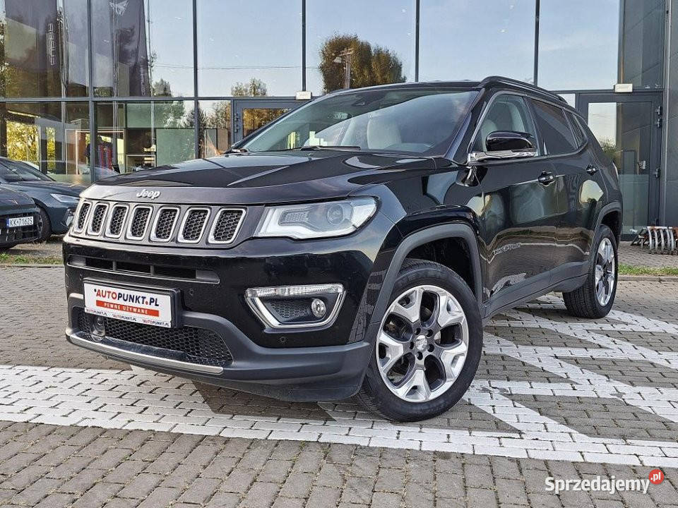 Jeep Compass 2019r SalonPL Skóra BLIS 1956cm3 małopolskie Kraków