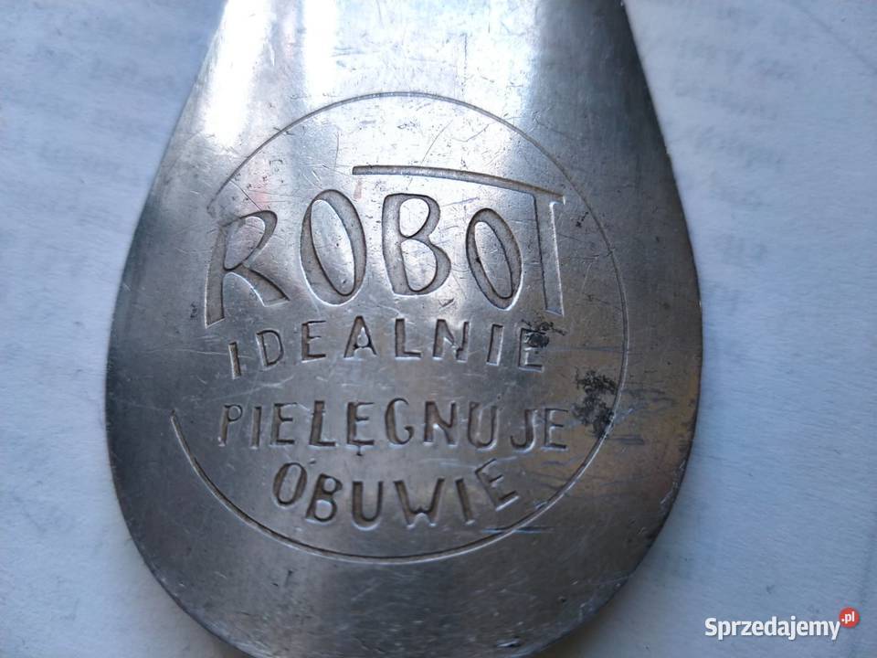 Łyżka do butów z lat 30tych aluminiowa ROBOT Katowice