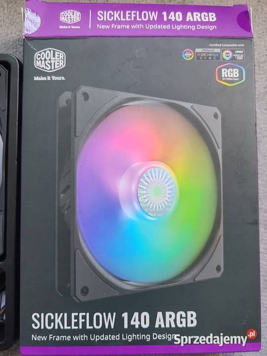 Wentylator Cooler Master 140 x 140 mm Przemyśl