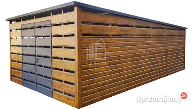 Wiata śmietnikowa Premium Schowek 4x6m brama Chełm sprzedam