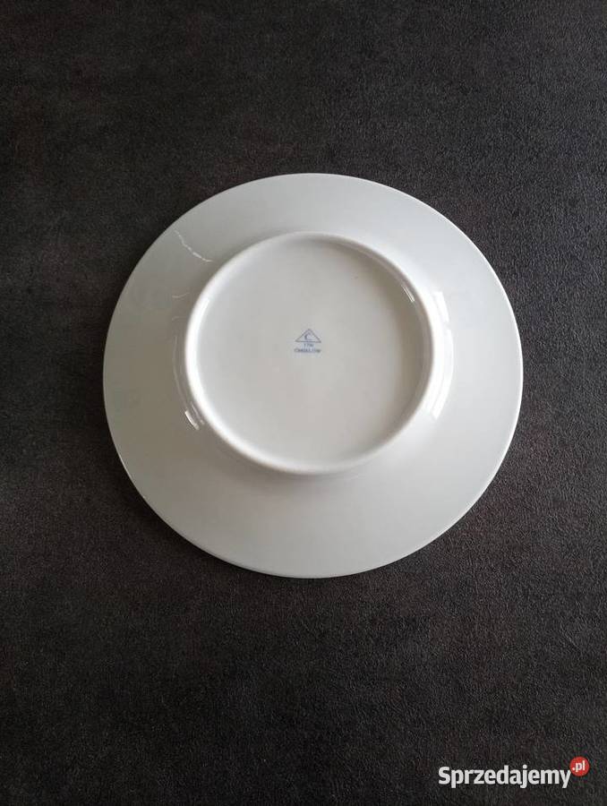 Komplet talerzy deserowych Akcent porcelana świętokrzyskie