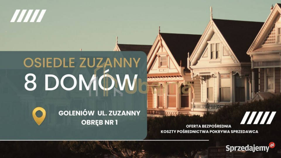 Działka w Goleniowie pod zabudowę budowlana Sprzedaż Goleniów