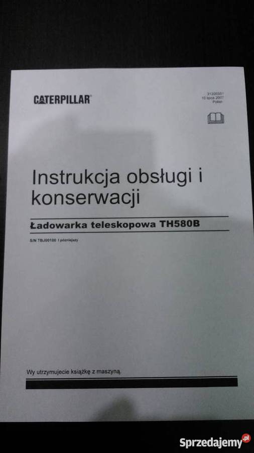 Instrukcja obsługi DTR ładowarki Teleskopowej Brzesko