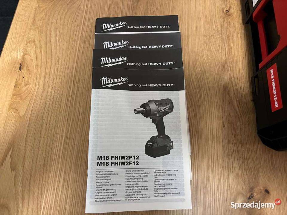 MILWAUKEE bezprzewodowy klucz udarowy 12 M18 Katowice sprzedam
