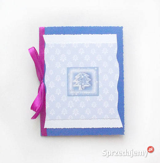 granatowa kartka na Boże Narodzenie kartki na Olsztyn sprzedam