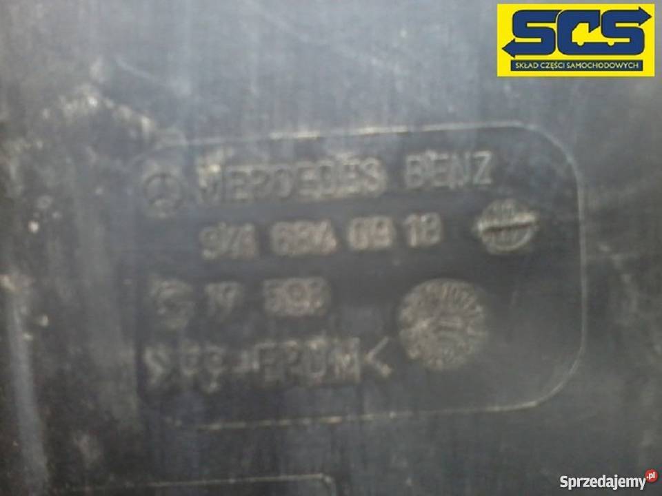 MERCEDES ACTROS MP1 NAKŁADKA OSŁONA PROGU CAŁA ciężarowe Bieleń