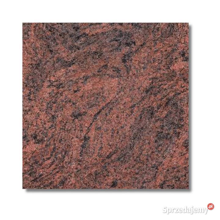Podstopnica granitowa polerowana Multicolor Red Tczew