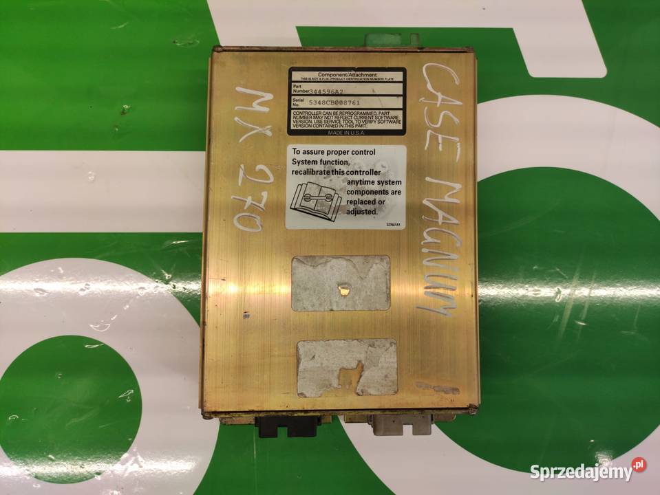 Komputer Sterownik Moduł ECU 344596A2 Case MX Pozostałe Wilkowo