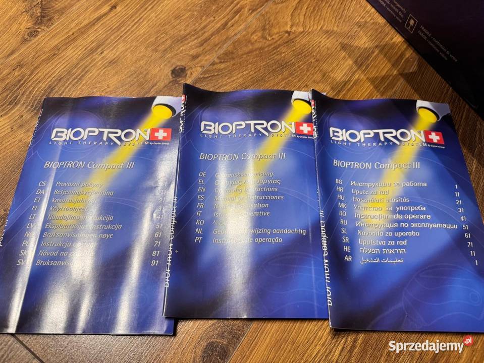 Lampa Bioptron Compact III światłoterapia Zepter śląskie Katowice