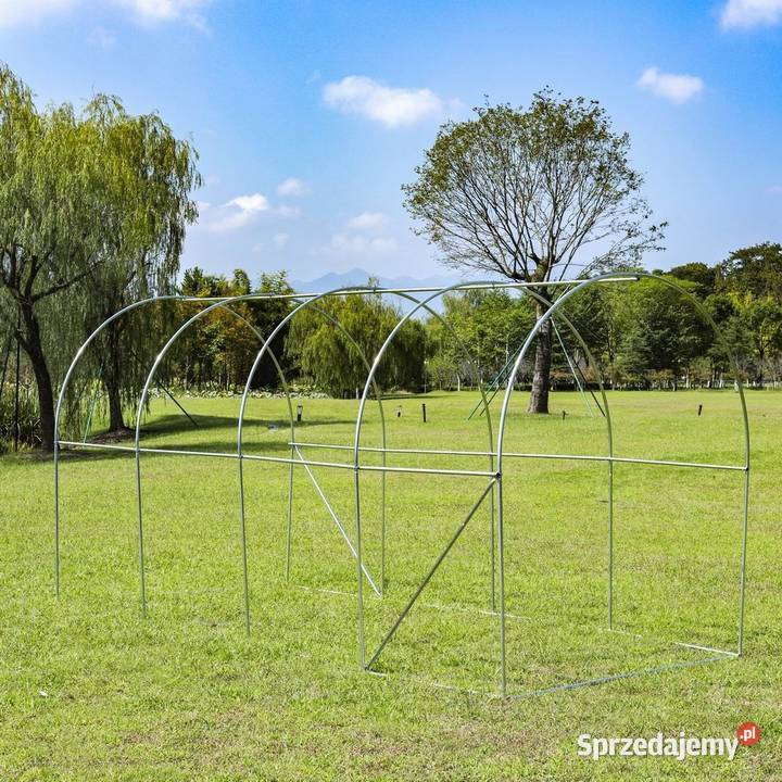 Tunel ogrodowy foliowy szklarnia folia 4x2x2m Poznań