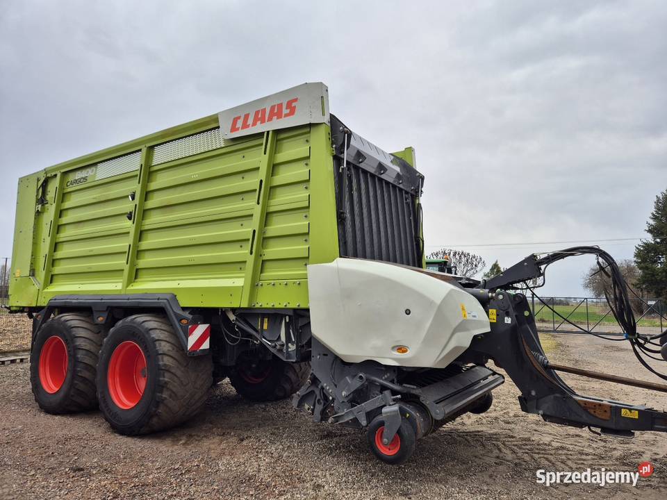 Claas Cargos 8400 przyczepa samozbierająca nieuszkodzony Dziwie