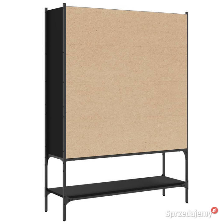 Regał czarny 102x30x1415 materiał drewnopochodny Warszawa sprzedam