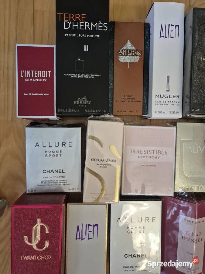 20 x Puste flakony z kartonikami oryginalnych Chorzów