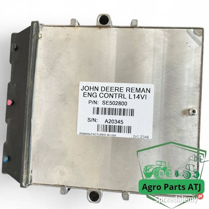 Kontroler silnika SE502800 Moduł ECU RE520953 Ciechanowiec