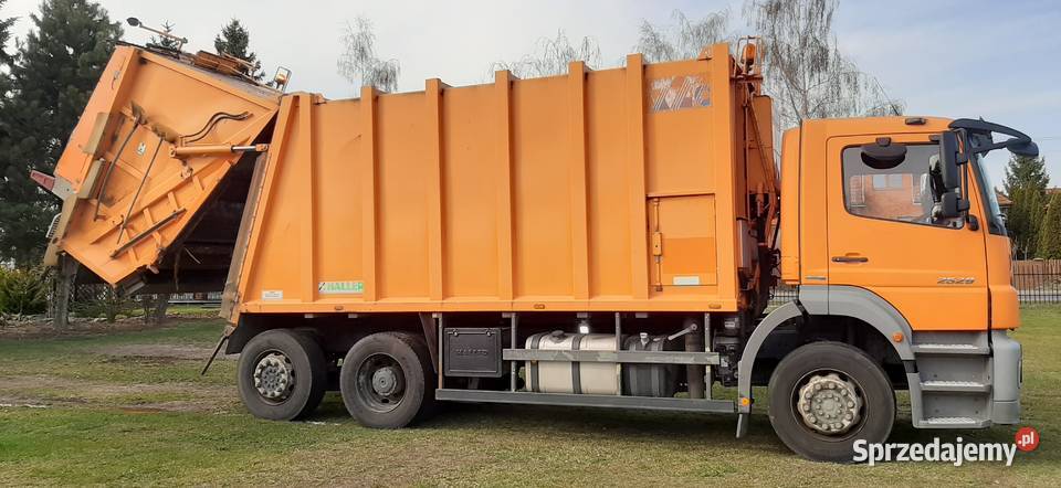 Mercedes 2529 Axor Smieciarka 6x2 Zoeller Euro 5 237000km Śmieciarki wielkopolskie Gowarzewo