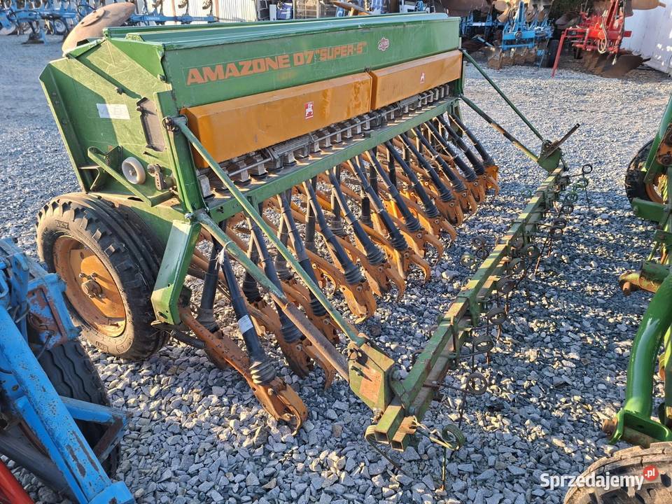 Siewnik zbożowy AMAZONE D7 SUPER S 3m łódzkie Bolesławiec
