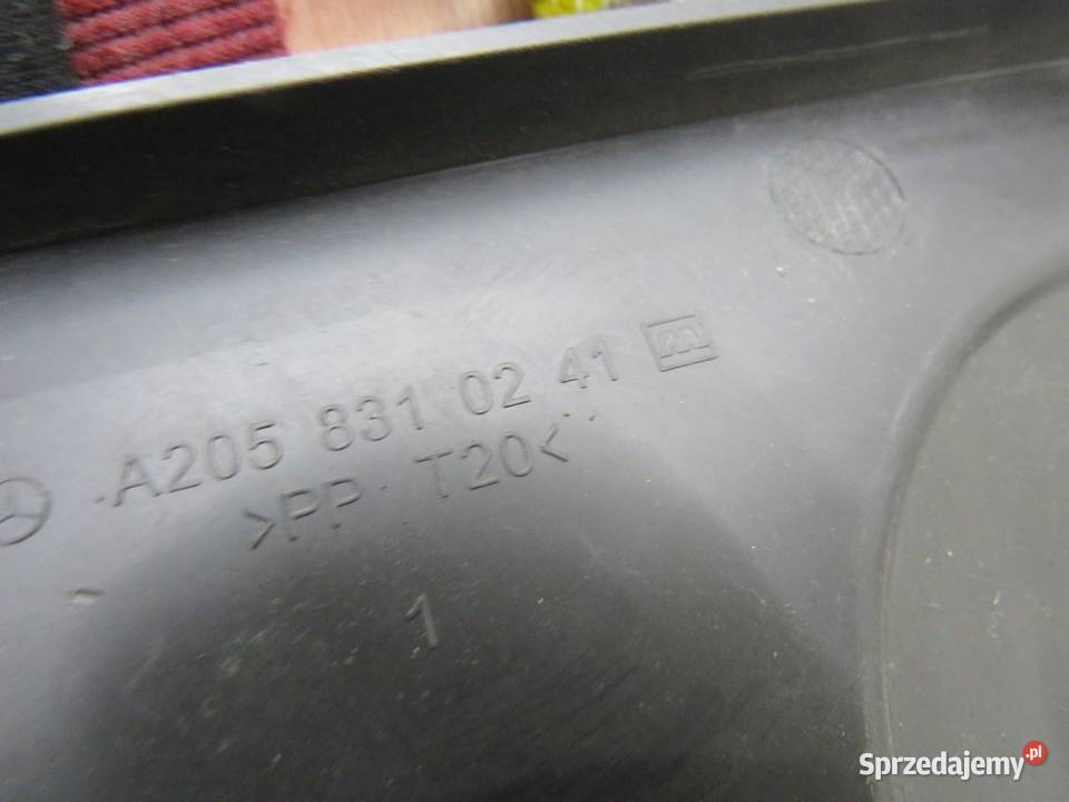 OSŁONA PODSZYBIA MERCEDES W205 A2058310241 osobowe lubelskie