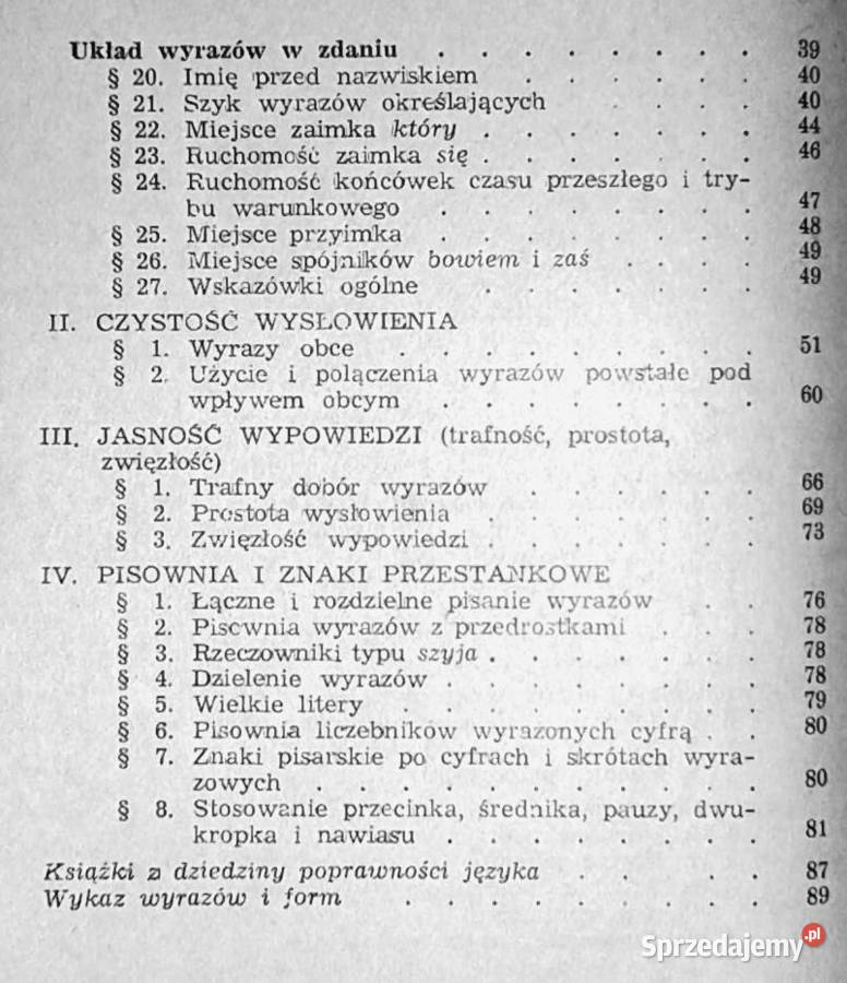 mówić i pisać poprawnie Maria Nalepińska Chełm sprzedam