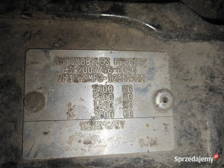 PEUGEOT BOXER 2012 21980 ccm 110 Warszawa