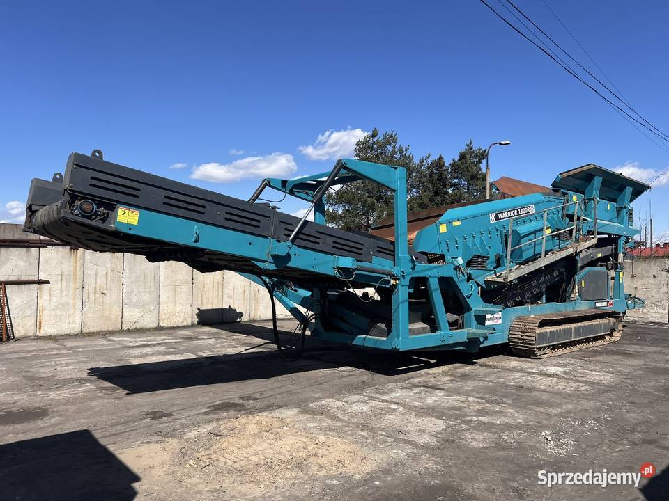 Przesiewacz Powerscreen Warrior 1800 RADIAL
