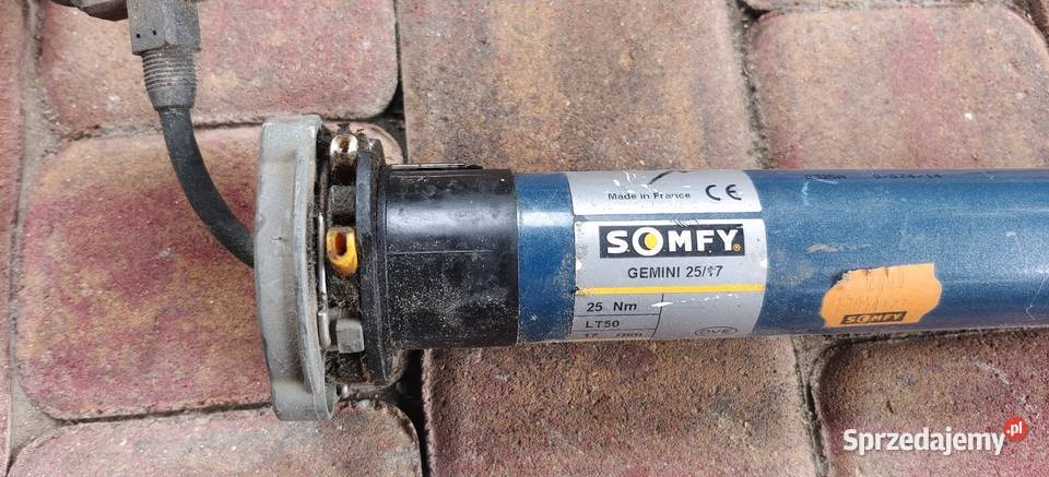 Silniki do rolet i bram Somfy Gemini 2517 25 Nm wielkopolskie Ostrów Wielkopolski