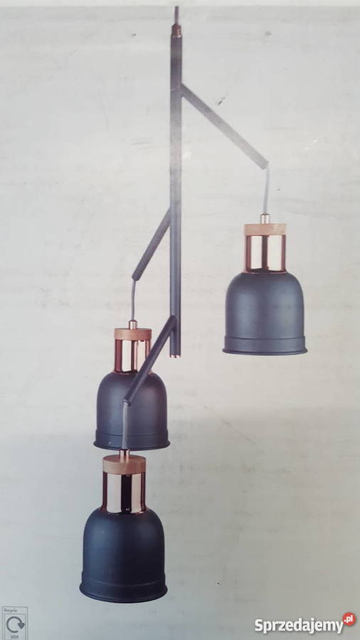 lampa sufitowa firmyBARHAM grafitmiedźdrewno inny kolor Wodzisław Śląski