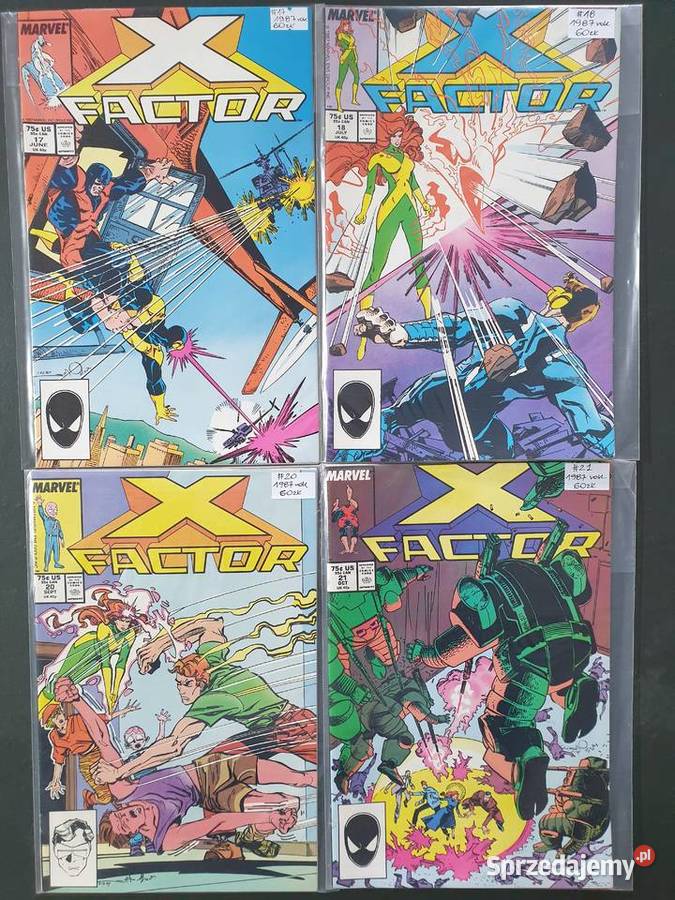 XFactor kolekcja 29 oryginalnych komiksów Marvel Komiksy Gdynia