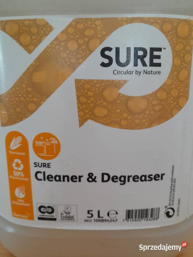 Sprzedam płyn do mycia i oddtłuszczania poj 5l Wyszków