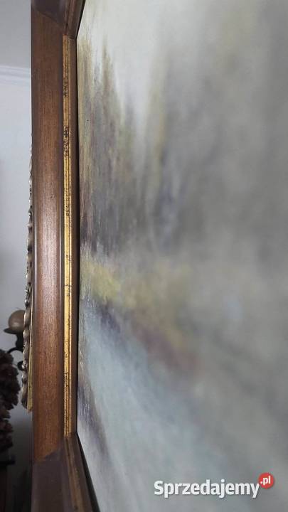 Chata wsią obraz ręcznie malowany 3040 Promocja Lublin