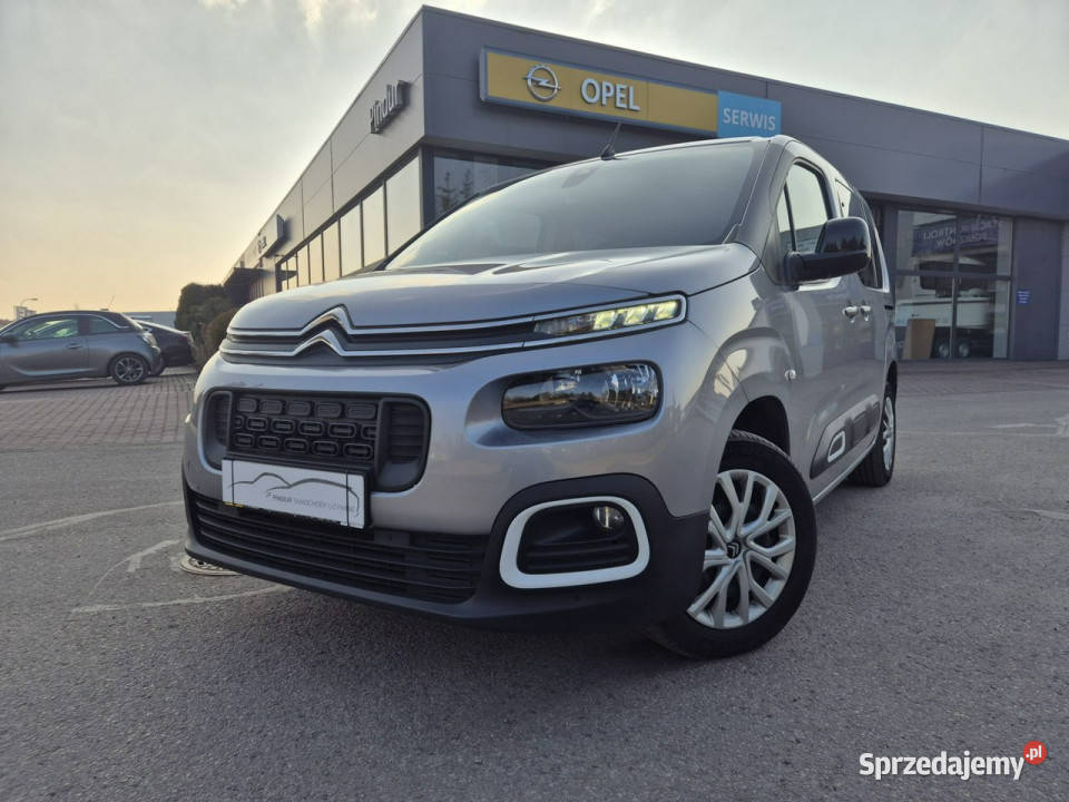 Citroen Berlingo Feel 12 Turbo 110 III 2018 lakier metallic Giżycko