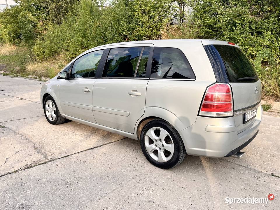 Opel Zafira 20 Turbo LPG 200 koniDługie opłaty benzyna+LPG Kielce