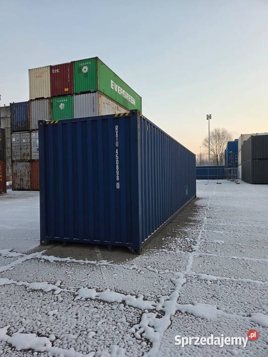Kontener morski 40 HC 12 metrowy stan Pewny Biznes i Przemysł Kielce