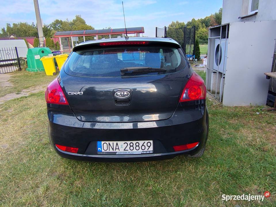 Kia Ceed 16 benzyna 2008r nieuszkodzony Lubsza