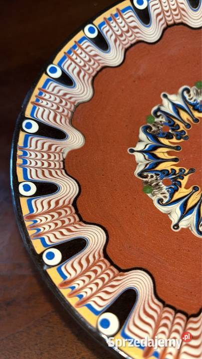 Patera na nodze Ceramiczna Z czasów PRL Z Gdańsk