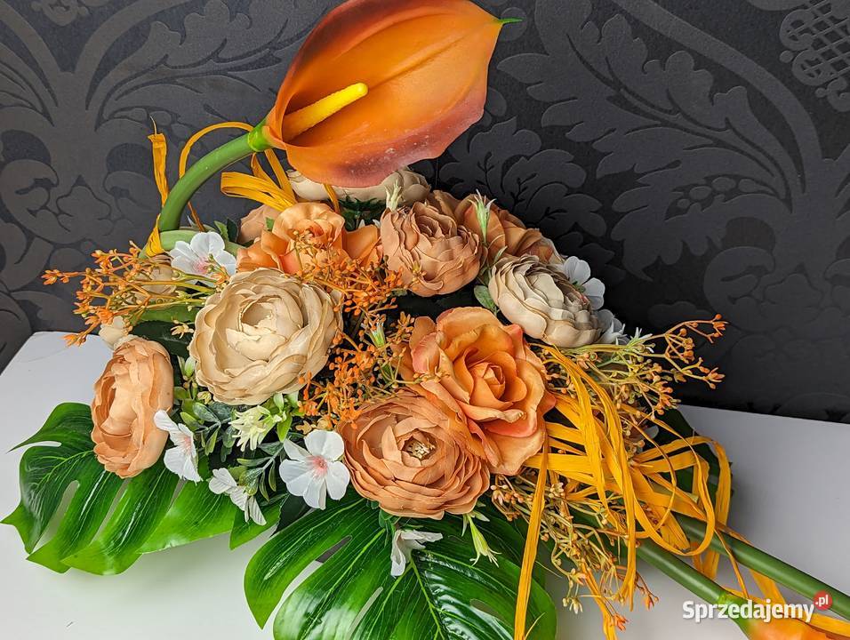 Wiązanka nagrobna 76 długości Piękna kolorystyka Pałecznica-Kolonia