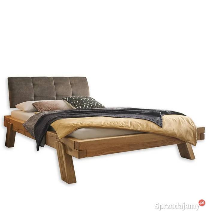 Łóżko z litego drewna Nilas 157cm Poznań