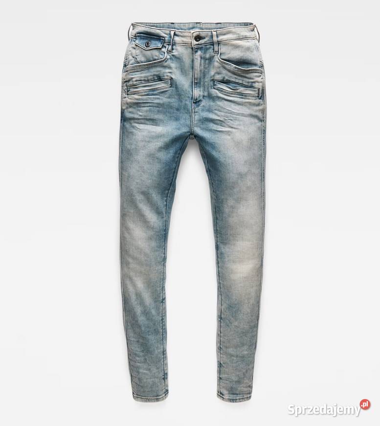 GSTAR RAW SPODNIE JEANS DŻINSY BOYFRIEND 3D 38 M Kalisz