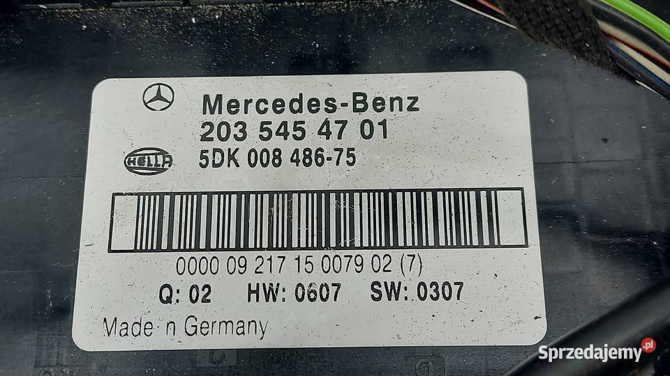 MERCEDES CLC CL203 22 CDI 10r moduł SAM świętokrzyskie Kielce