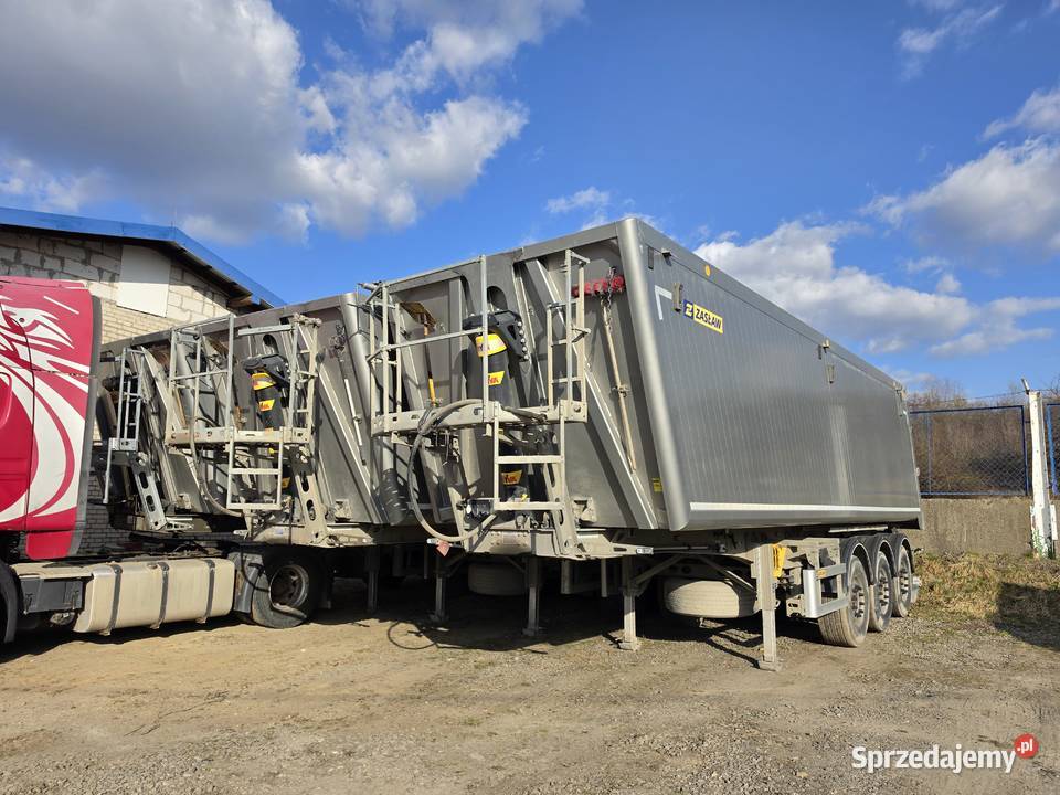 Naczepa wywrotka ZASŁAW 426m3 aluminiowa mało Sanok sprzedam