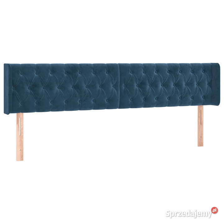 Zagłówek uszak ciemnoniebieski 203x16x7888 Warszawa
