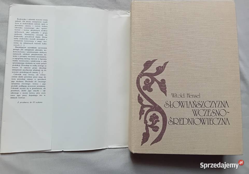 Witold Hensel Słowiańszczyzna wczesno historia, archeologia