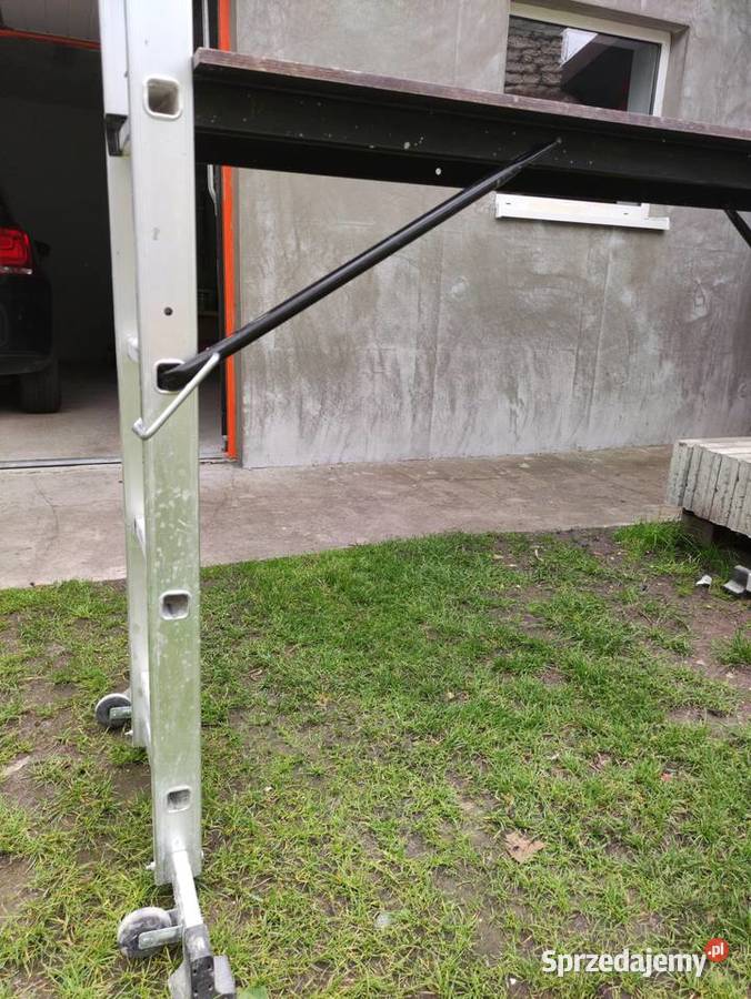 Rusztowaniepodest roboczyaluminiowy 2x6 stopni świętokrzyskie Busko-Zdrój