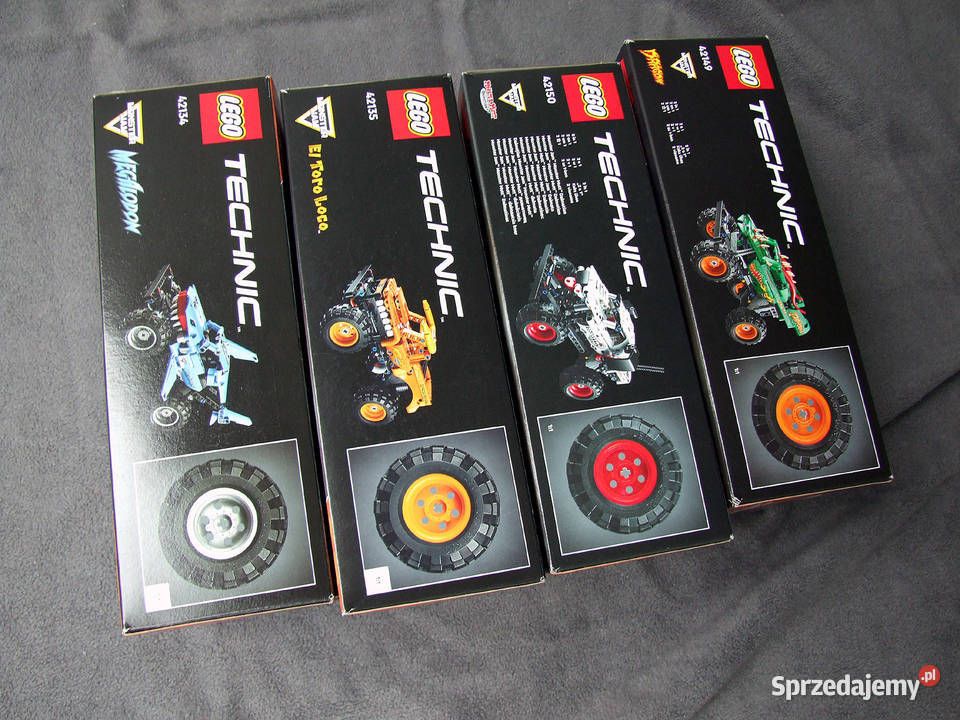 LEGO Technic Monster Cars 42134 42135 42149 sprzedam