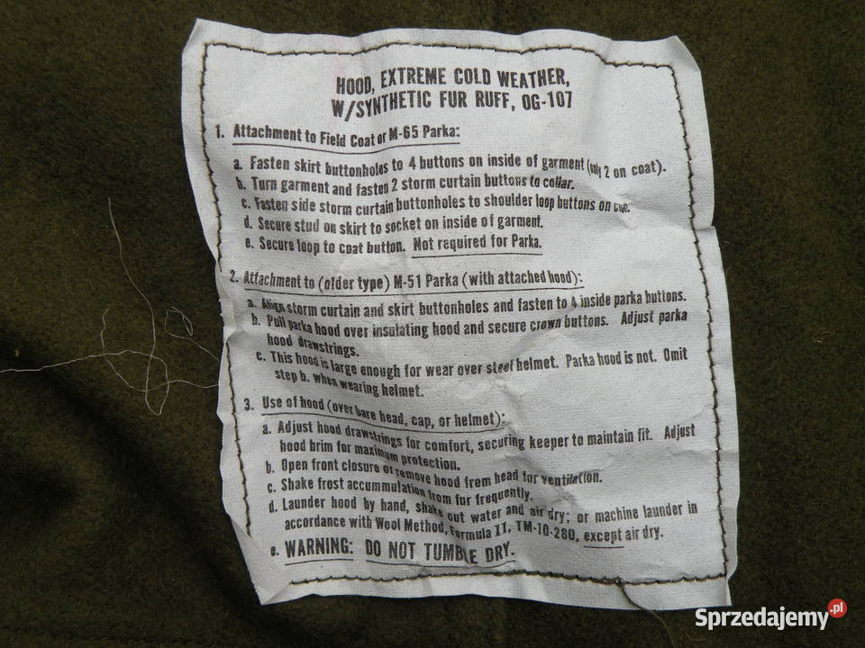 Parka m65 fishtail medium regular 83r Wrocław